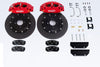 V-Maxx, Red Caliper 4 Piston Big Brake Kit (20 FO330 03) With 330mm Disc, Minimum Wheel Size 17" No Brake Lines Included