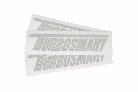 Turbosmart TS Car Decal - White 200mm x 45mm (TS-9007-1021)