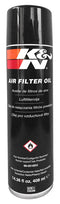 K&N Air Filter Oil - 14.36 fl oz/408 ml Aerosol - Non-US (99-0516EU)