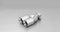 Remus Rear Silencer Left with 2 tail pipes Ø 76 mm straight cut, chromed for Audi A3 8P 2.0 TFSI 147 kW 2003-2012