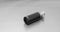 Remus Rear Silencer Left with 1 tail pipe Ø 84 mm Black Chrome, straight, carbon insert for Audi A3 8P 2.0 FSI 110 kW 2003-2012