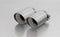 Remus Non-Resonated Cat back System Left/Right with Integrated valves using the OE valve control system with 4 tail pipes Ø 102 mm angled, straight cut, chromed for BMW 4 Series F82 LCI M4 331 kW 2016-