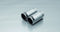 Remus Non-Resonated Rear Silencer Left/Right with 4 tail pipes Ø 84 mm straight, carbon insert for Seat Leon 5F 3/5 Door 1.6 TDI 77 kW 2013-2016