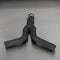 Remus Rear Silencer Left/Right with 2 tail pipes Ø 98 mm straight, carbon insert for Audi A5 8T Coupe 1.8 TFSI 118 kW 2009-2011