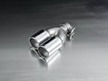 Remus Rear Silencer Left/Right with 4 tail pipes Ø 76 mm, rolled edge, chromed for BMW 4 Series F32/F36 420d 135 kW 2013-