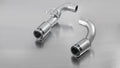 Remus Rear Silencer Left/Right with Integrated valves using the OE valve control system with 2 tail pipes Ø 84 mm straight, carbon insert for BMW 3 Series F30/F31 335ix 225 kW 2012-2014