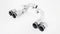 Remus Resonated Turbo back System Left/Right with Integrated valves using the OE valve control system with 4 tail pipes Ø 84 mm straight, carbon insert for BMW 3 Series F30/F31 335i 225 kW 2012-2014