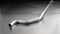 Remus Non-Resonated Cat back System with 2 tail pipes Ø 84 mm angled, rolled edge, chromed for Abarth Punto Evo Type 199 1.4 120 kW 2011-