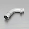 Remus Rear Silencer Left/Right with 4 tail pipes Ø 84 mm angled, rolled edge, chromed for Audi A3 8VA Sportback 2.0 TDI 110 kW 2013-