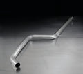 Remus Non-Resonated Cat back System Left/Right with 4 tail pipes Ø 84 mm angled, rolled edge, chromed for Audi A3 8VS Saloon 1.4 TFSI 103 kW 2012-
