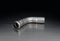 Remus Rear Silencer Left/Right with 4 tail pipes Ø 84 mm angled, rolled edge, chromed for Audi A3 8VS Saloon 1.8 TFSI 125 kW 2012-