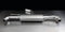 Remus Rear Silencer Left/Right with 2 Stainless Steel tail pipes Ø 102 mm angled, straight cut for Volkswagen Golf Mk6 2.0 TSI GTI Edition 35 173 kW 2011-2012