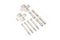 Pad Retainers, Slider Pins and Bolt Kit for 6 Pot Brake Caliper