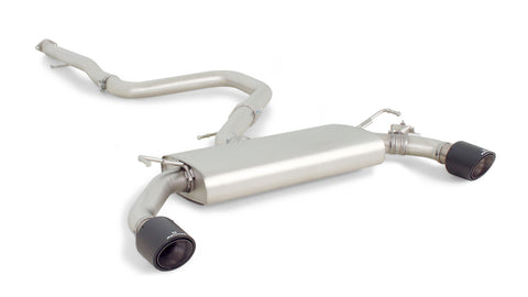 Remus Exhaust, cat back system with carbon tips for Hyundai i30N Performance Pre GPF