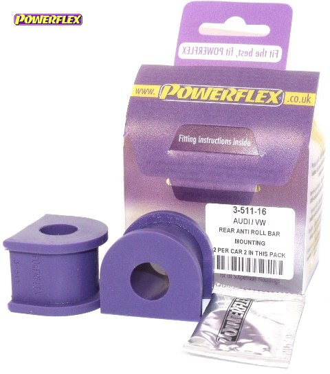 Powerflex PFR3-511-16 Rear Anti Roll Bar Mount 16mm 16mm